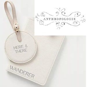 Anthropologie NWT Wanderer Travel Accessory Set